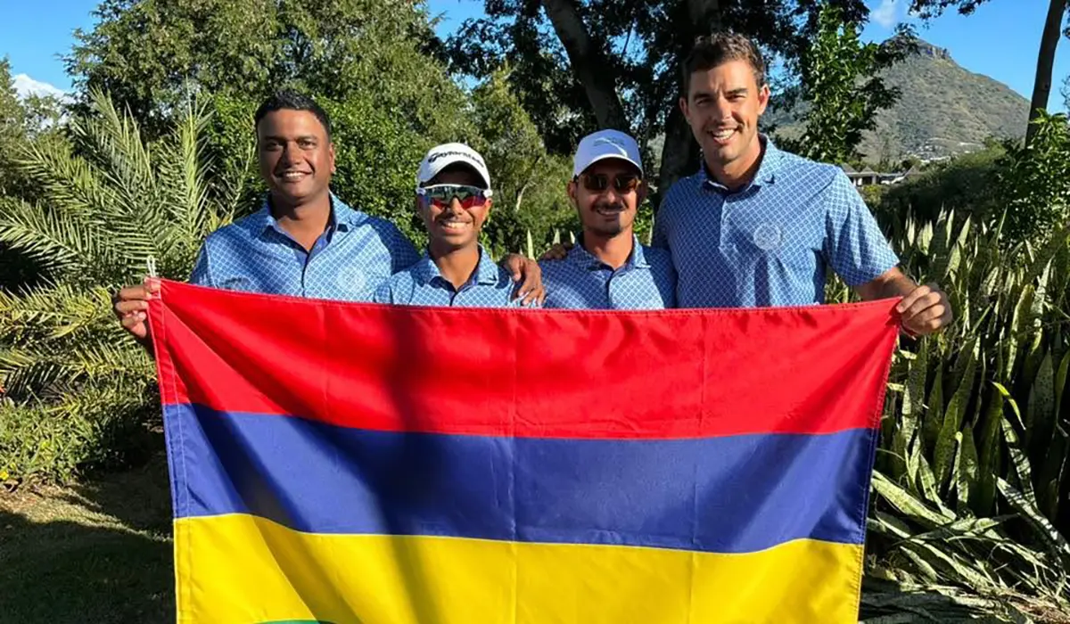 Maurice réalise un doublé historique en golf régional